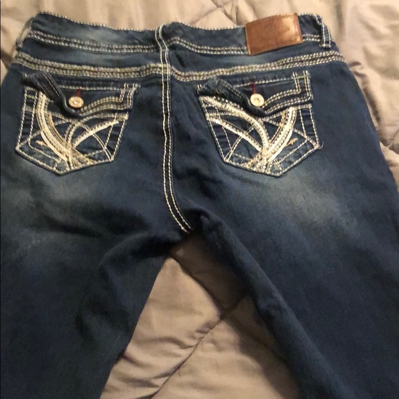 9/10 skinny slim jeans white sticking - Picture 8 of 8